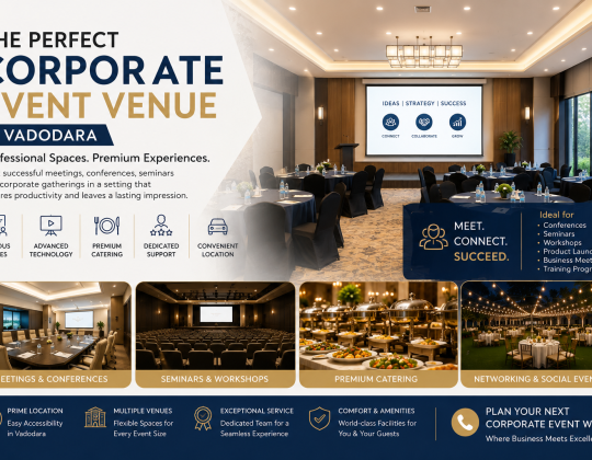 Corporate Event Venue in Vadodara