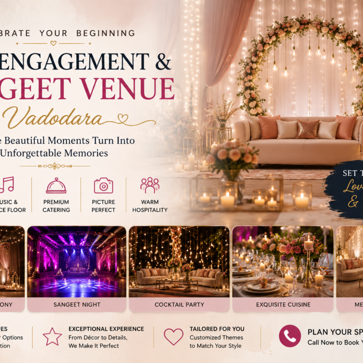 Best Engagement & Sangeet Venue in Vadodara | Luxury Celebration at Banyan Paradise Resort